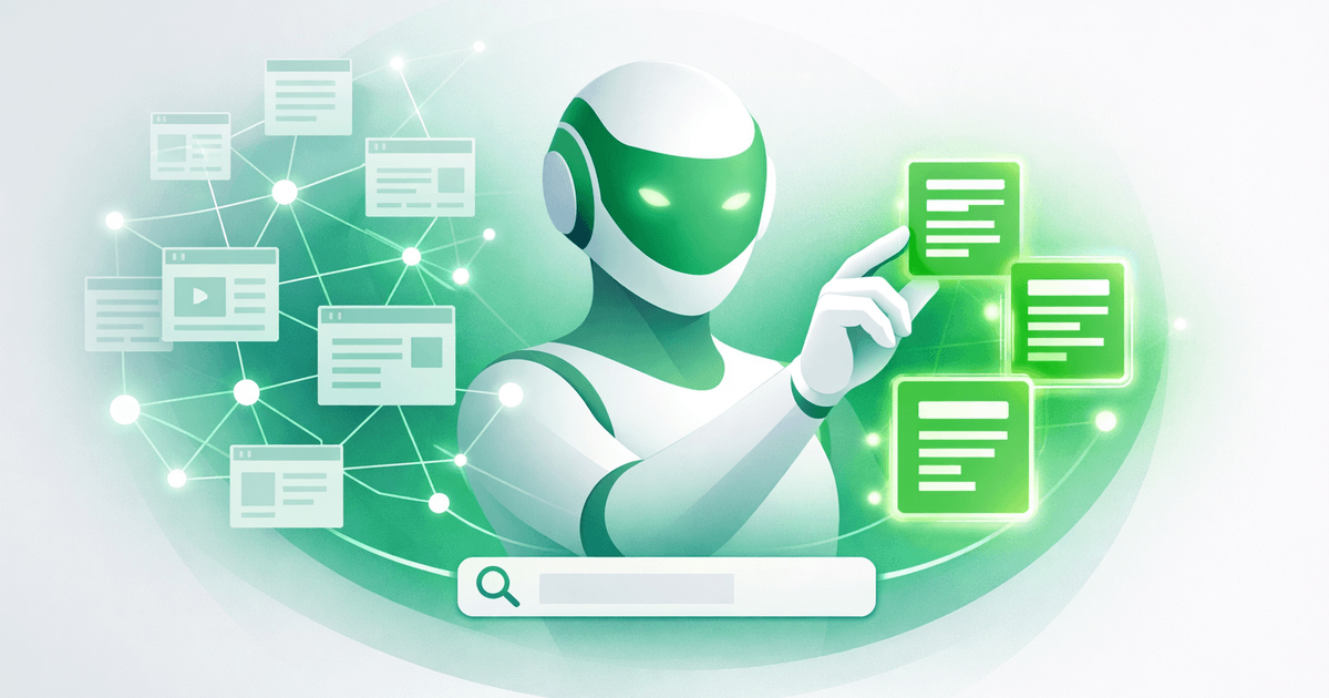 Abstract verification filter illustrating Claude AI optimization passing only well-sourced pages for citation